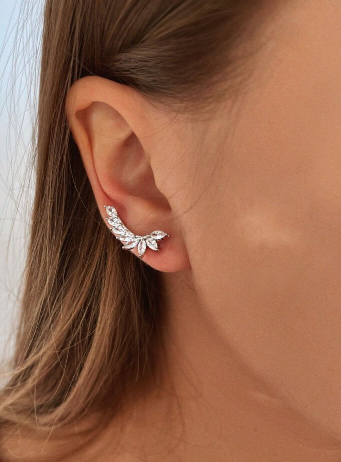 Сережки клаймбери Sweet Bliss SILVER STORIES (SS_SE005)