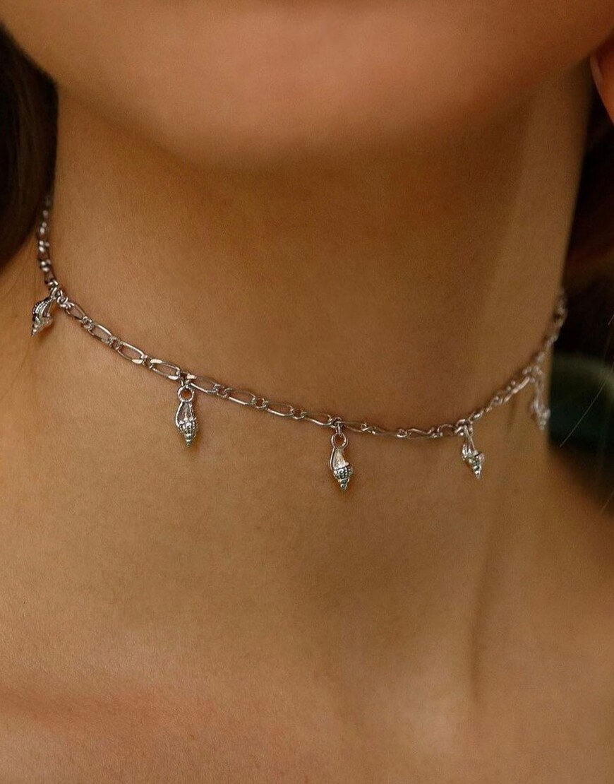 IMG_3438 Кольє-чокер Seashell SILVER STORIES (SS_SN026) - фото 3