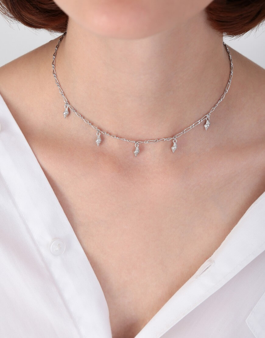 IMG_4126 Кольє-чокер Seashell SILVER STORIES (SS_SN026) - фото 2