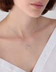 Кольє Crescent Moon in Silver SILVER STORIES (SS_SN022) - фото 4