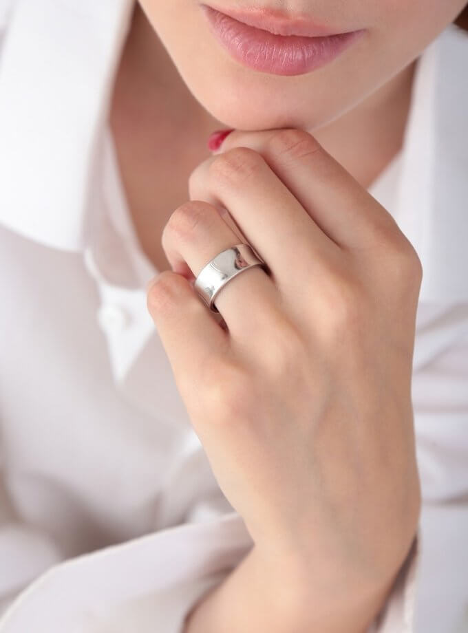 Каблучка Tube Ring SILVER STORIES (SS_SR016)