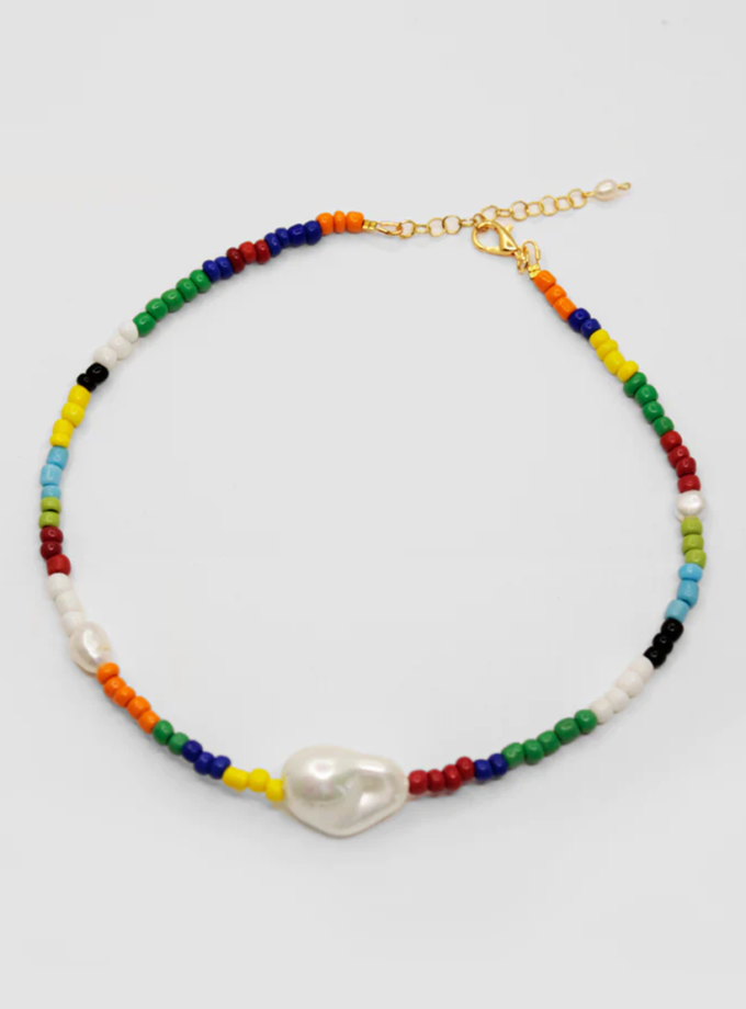 Чокер Барви і перли NI GRAMA DRAMY (NGD_acc-chok-color-pearl)