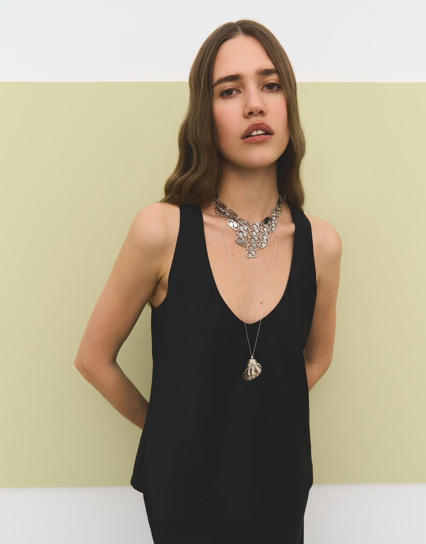 MYx1155 Шовкова майка Lily MY x MY (MC_MY23122) - фото 2