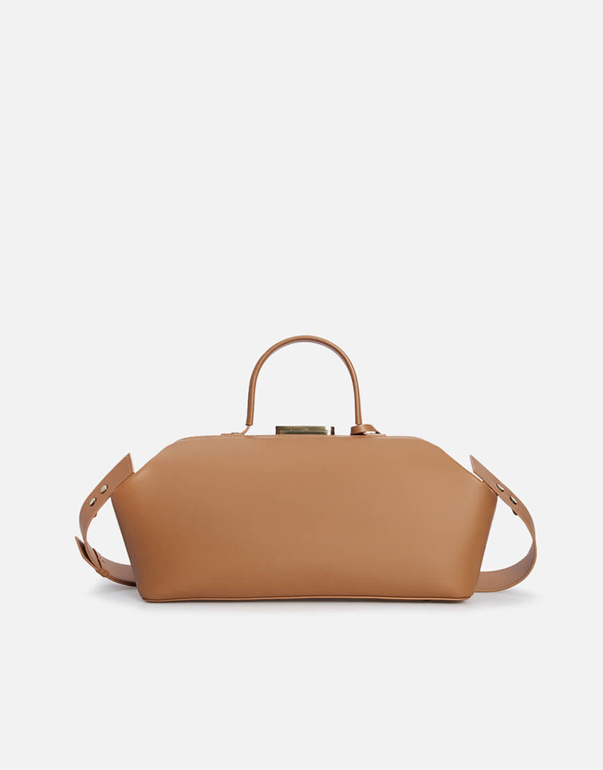 baguette2 Шкіряна сумка-саквояж Baguette GRIE (GR_BC_BGT_BROWN) - фото 4