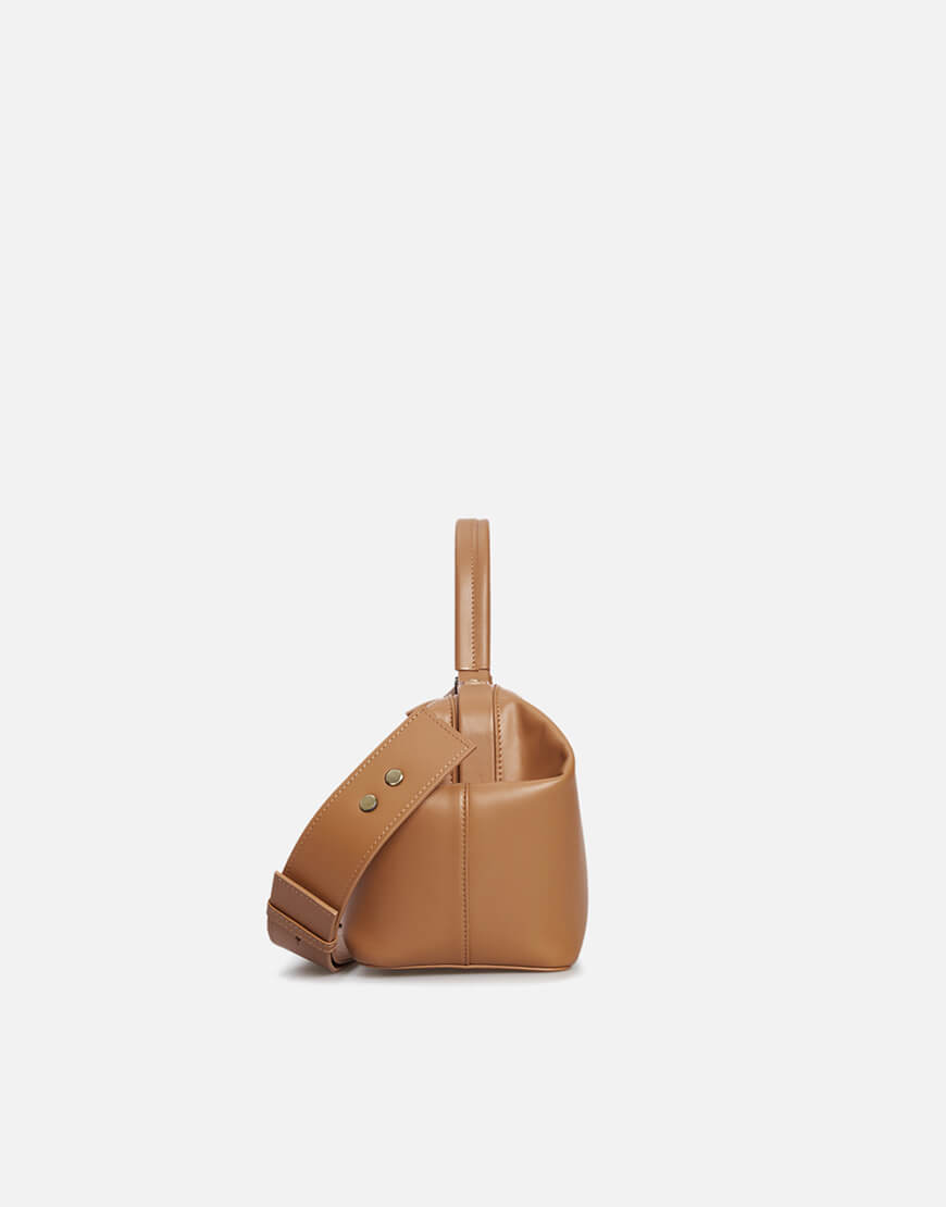 baguette3 Шкіряна сумка-саквояж Baguette GRIE (GR_BC_BGT_BROWN) - фото 3