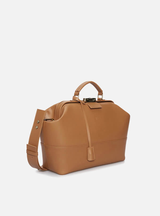 Шкіряна сумка Grie Midi Brown GRIE (GR_BC_MD_BROWN)