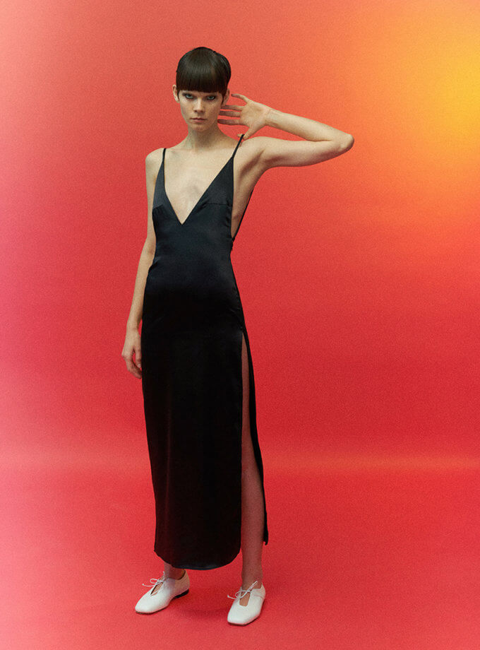 Сукня з вирізом WILD HEARTS (WH_drsсtot-blc004)