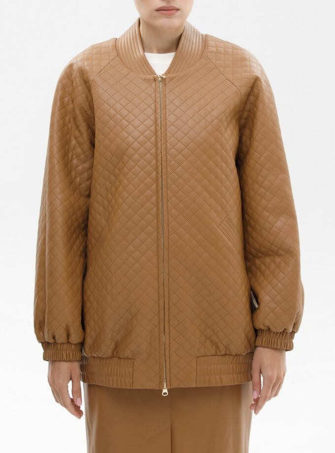 Бомбер з еко-шкіри WONDER (WNDR_fw23_elbjt_12) - фото 11