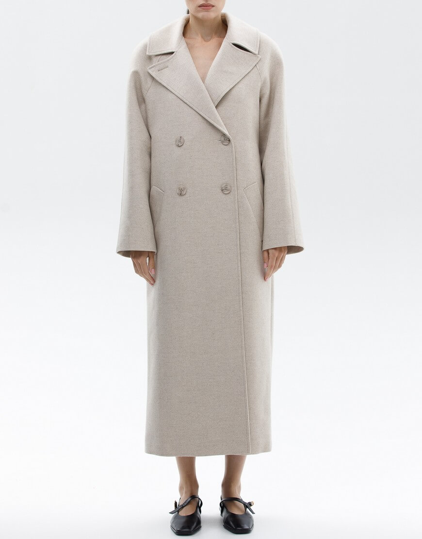 2Z4A1499 Вовняне двобортне пальто з ґудзиками WONDER (WNDR_fw23_wecr_13) - фото 3