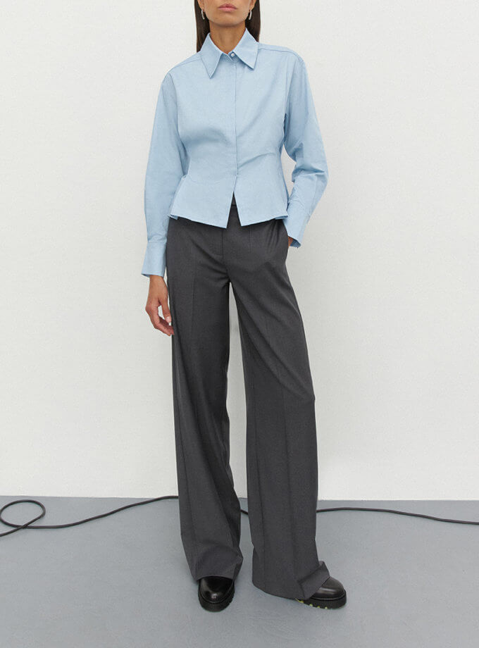 Штани прямого класичного крою L.A.B BY TERNOVSKAYA (LAB_AW2407)