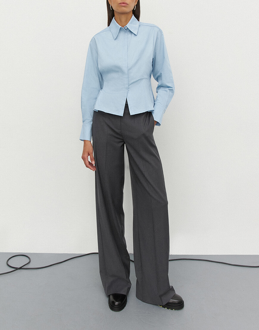 3 Штани прямого класичного крою L.A.B BY TERNOVSKAYA (LAB_AW2407) - фото 2