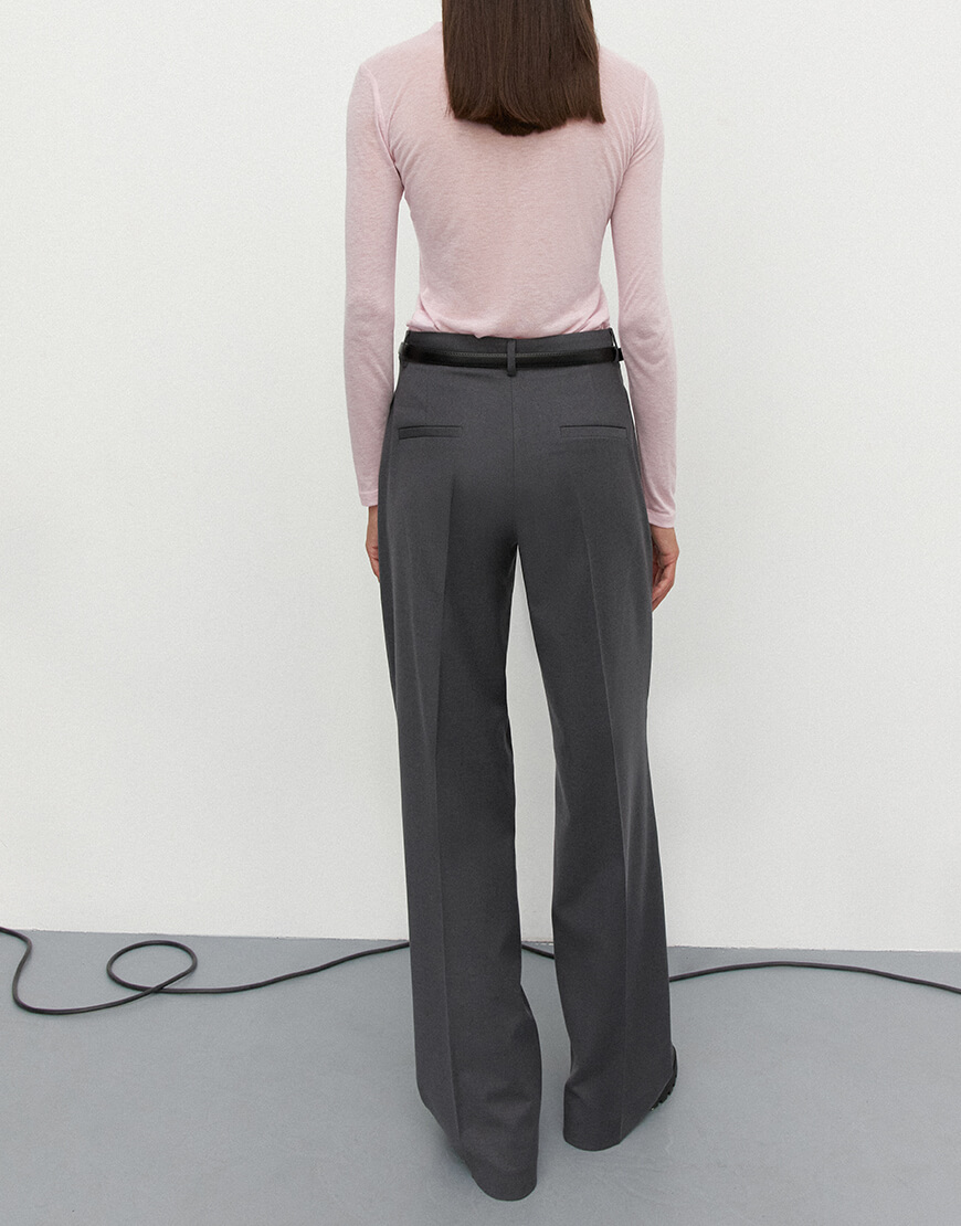 4 Штани прямого класичного крою L.A.B BY TERNOVSKAYA (LAB_AW2407) - фото 5