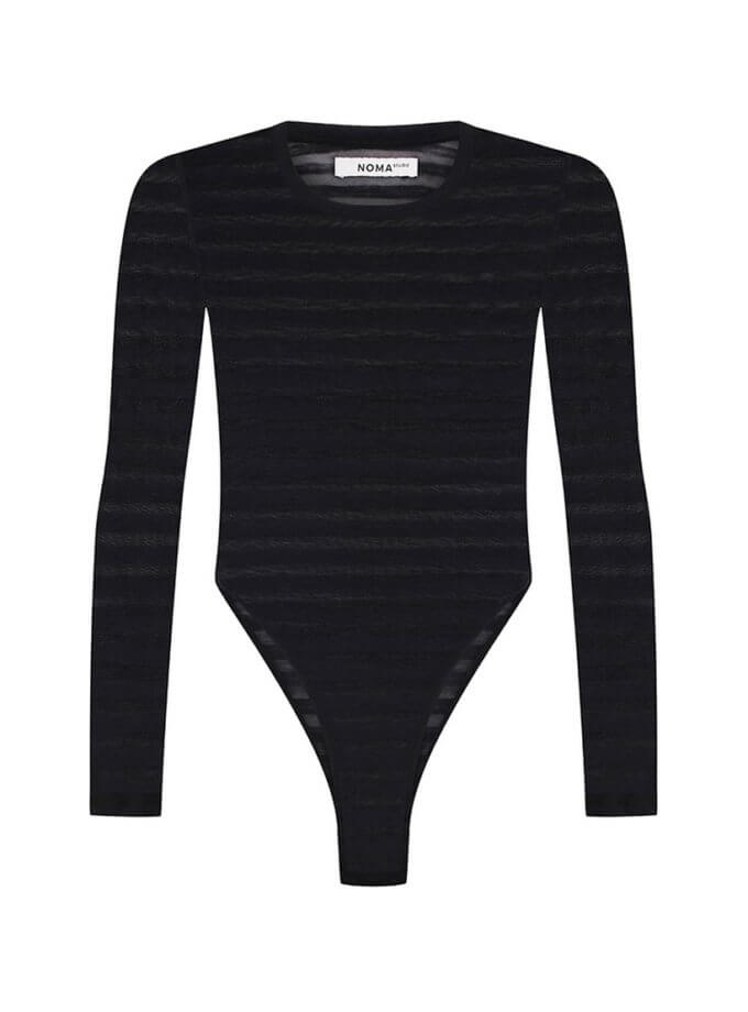Боді прозорий чорний NOMA STUDIO (NOMA_462023)