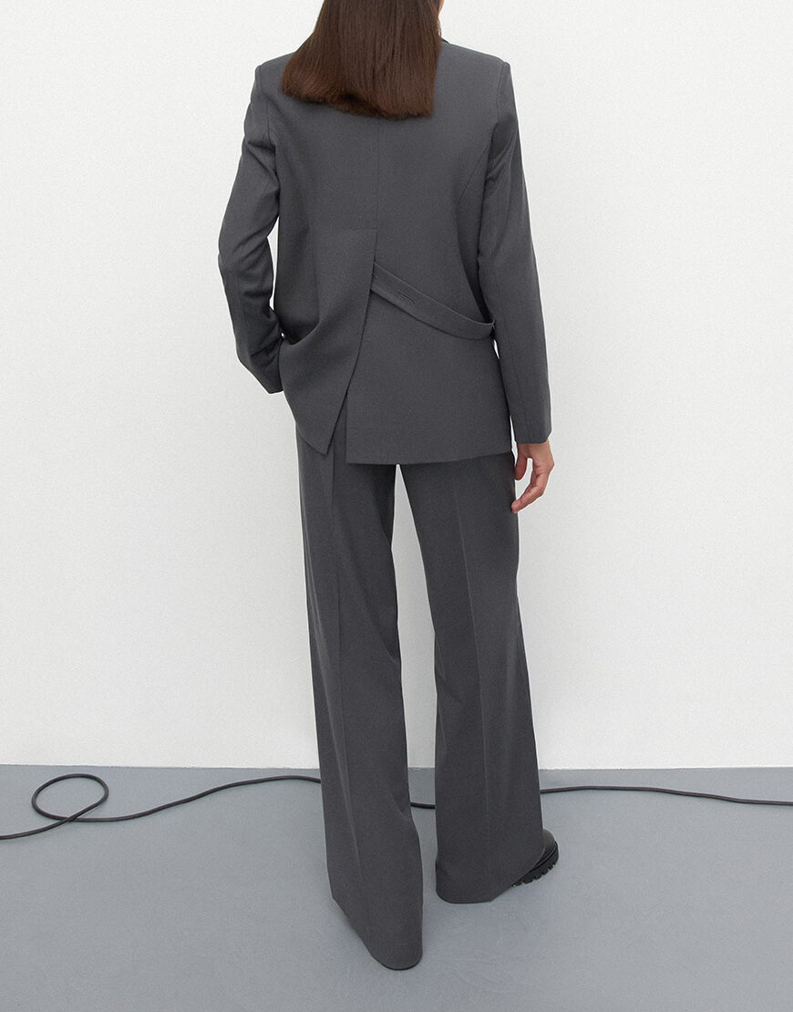 5 Штани прямого класичного крою L.A.B BY TERNOVSKAYA (LAB_AW2407) - фото 4