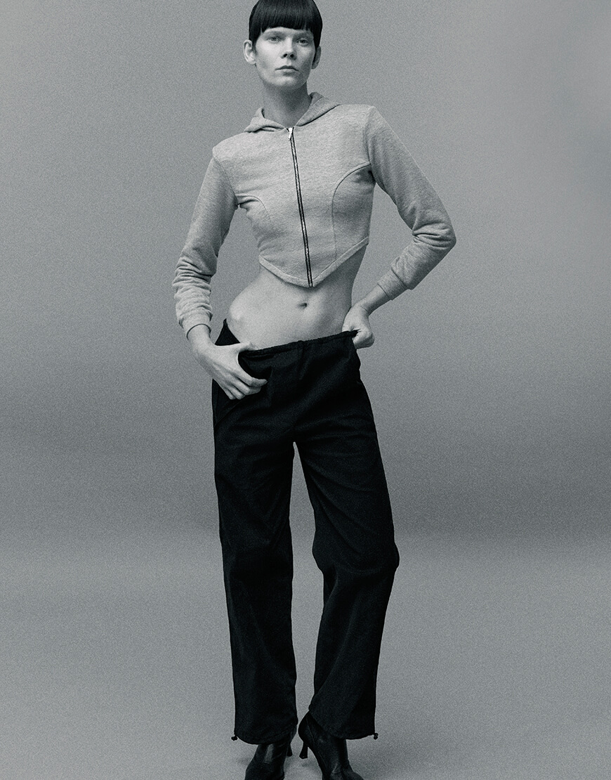 7-9 Худі коротке WILD HEARTS (WH_hd-gry012) - фото 3