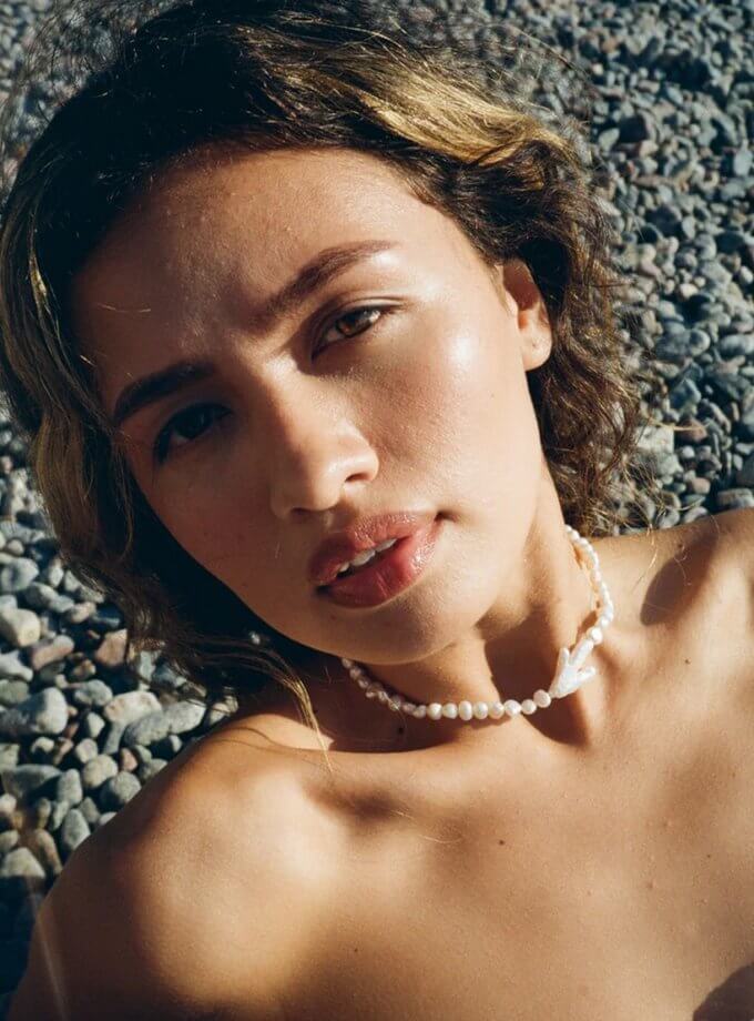 Чокер з перлів Пасіфік NI GRAMA DRAMY (NGD_acc-chok-lapka-pearl)