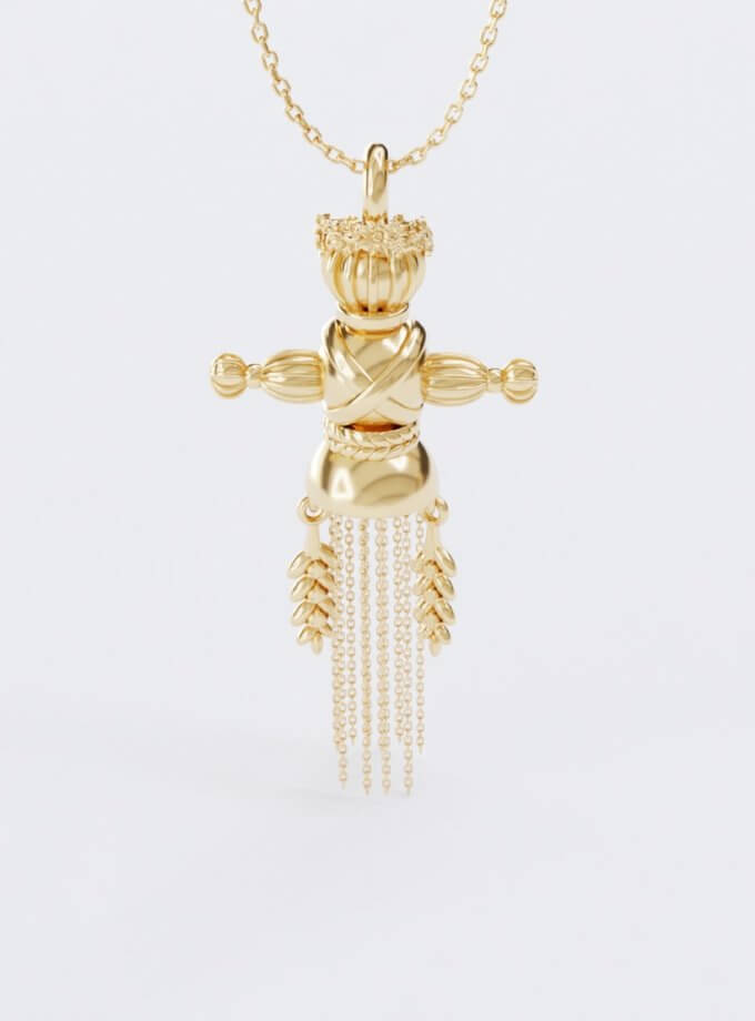 Підвіска Лялька-Мотанка Веснянка DUKACHI (DKCH_D320234)