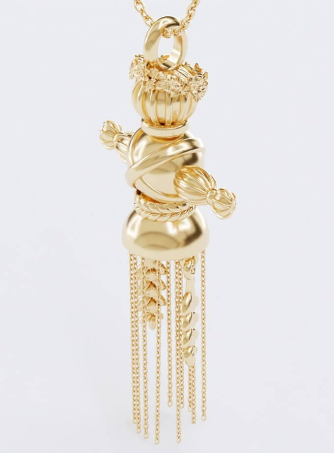 Підвіска Лялька-Мотанка Веснянка DUKACHI (DKCH_D320234)