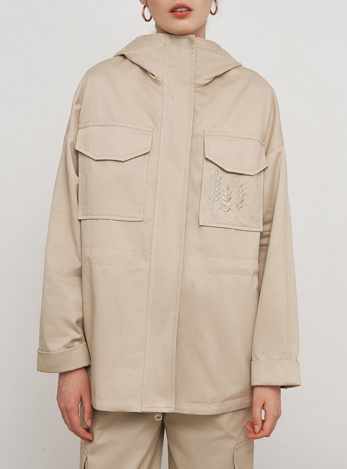 Куртка з капюшоном ANNA YAKOVENKO (AY_3664) - фото 9