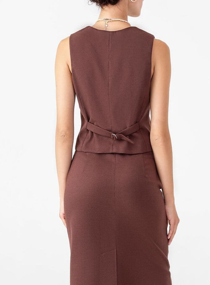 Жилет коричневий MAGNETIC (MGN_1816CH)