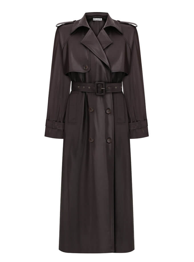 Коричневий тренч KOLOSOVA (KLSVURBE15) - фото 11