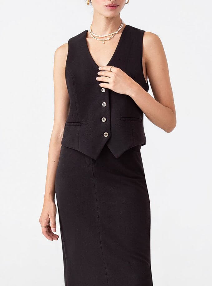 Жилет чорний MAGNETIC (MGN_1816BK)