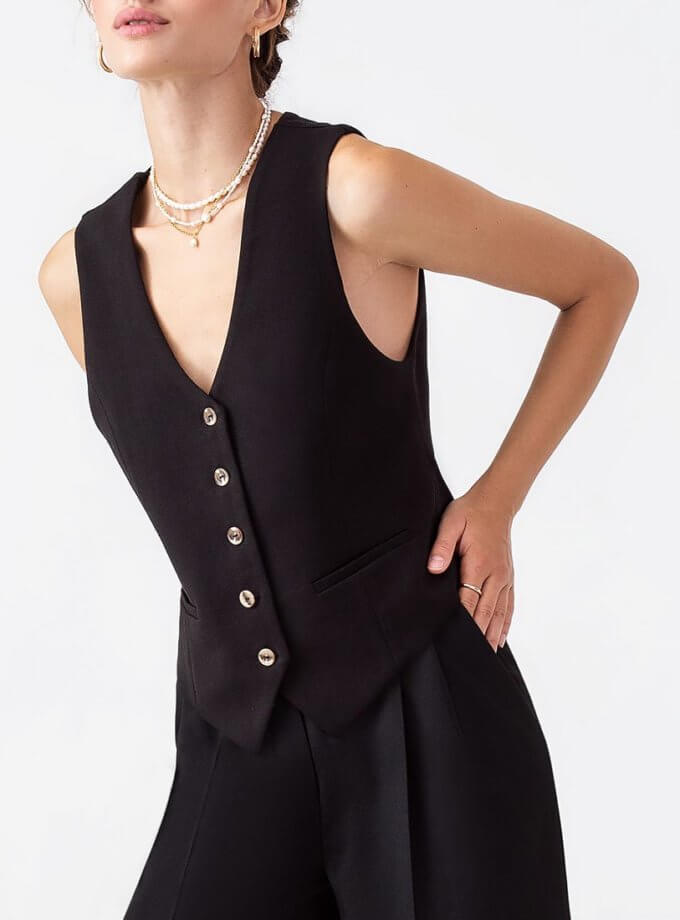 Жилет чорний MAGNETIC (MGN_1816BK)