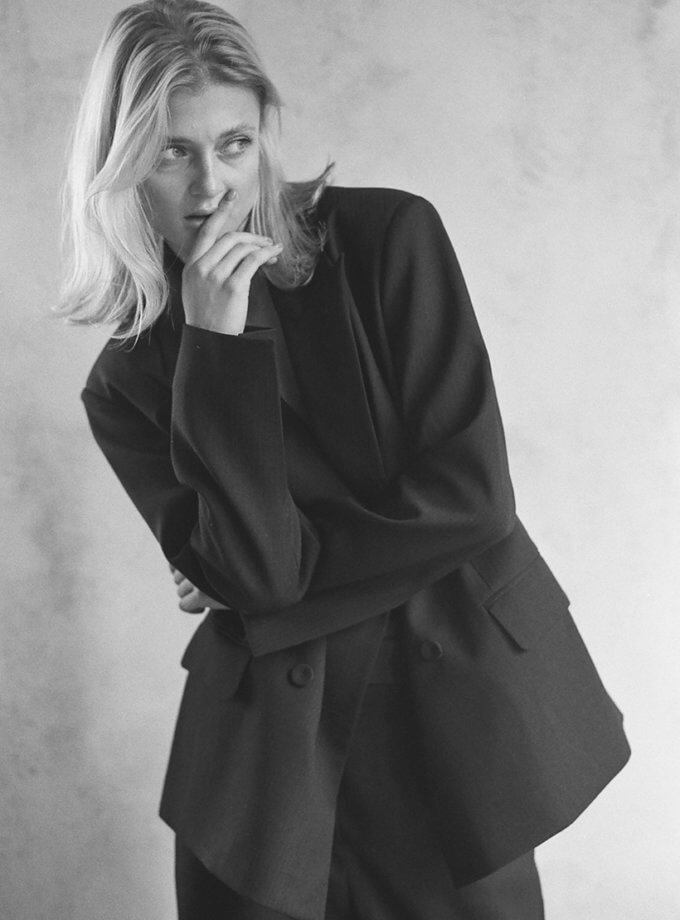 Жакет чорний оверсайз NOMA STUDIO (NOMA_352023)