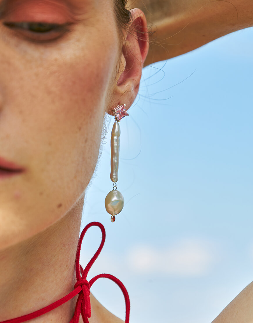 062_4 Асиметричні сережки SOLAR SILVER (SLSR_SSER_062) - фото 2