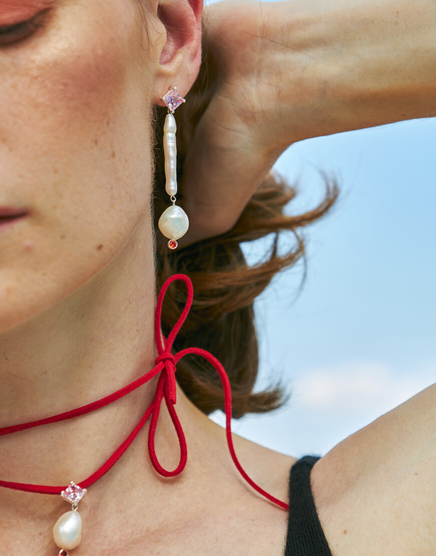 062_5 Асиметричні сережки SOLAR SILVER (SLSR_SSER_062) - фото 3