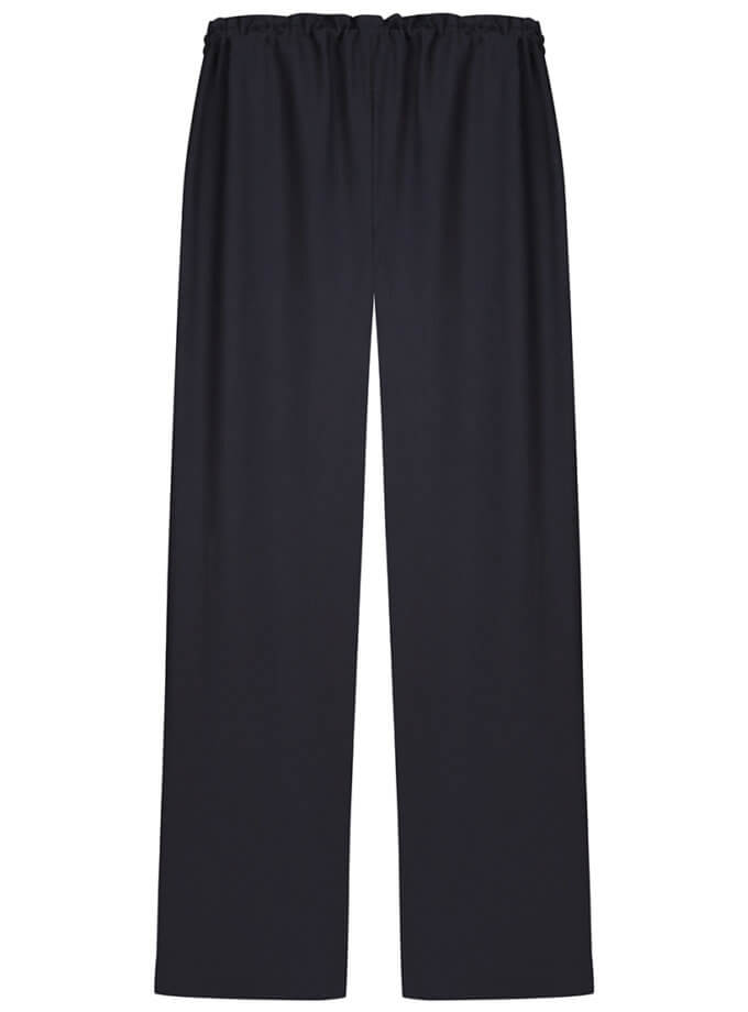 Штани на резинці чорні в смужку NOMA STUDIO (NOMA_612023)