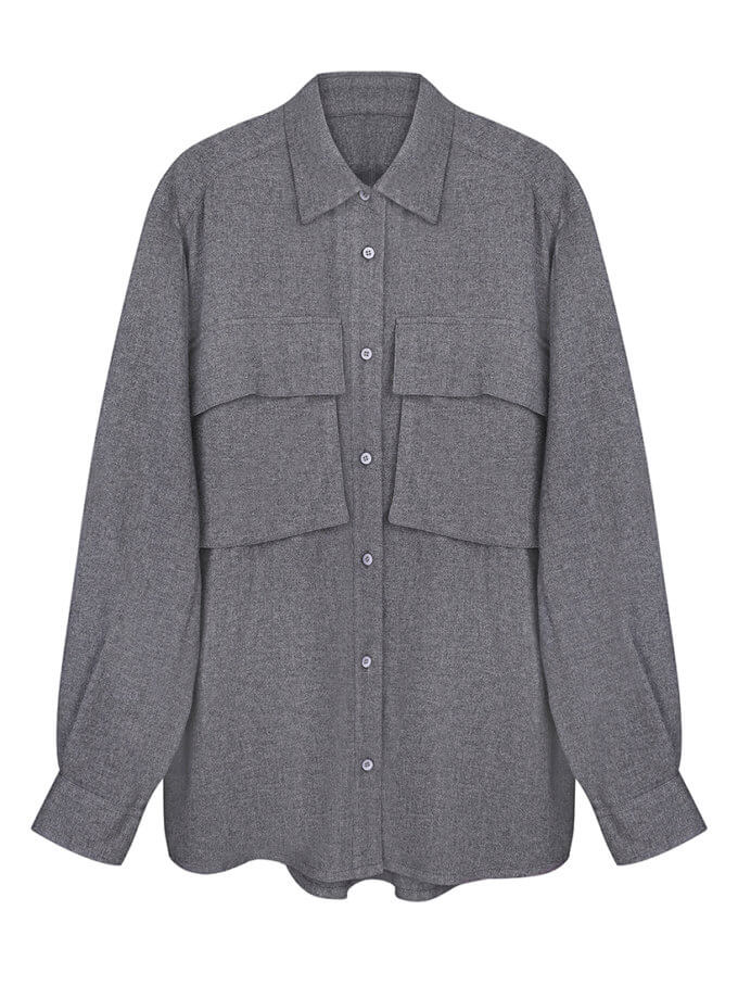 Cорочка сіра оверсайз NOMA STUDIO (NOMA_622023)