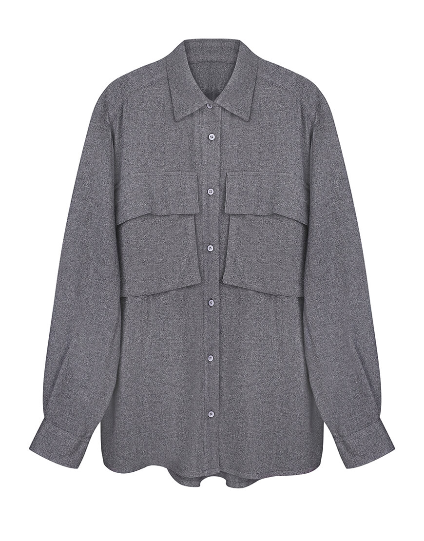 622023 Cорочка сіра оверсайз NOMA STUDIO (NOMA_622023)