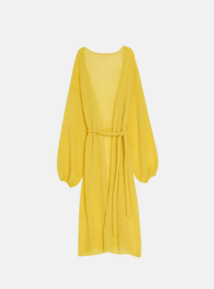 Кімоно Air з мохеру Yellow NYNI (VSH_000-802) - фото 13