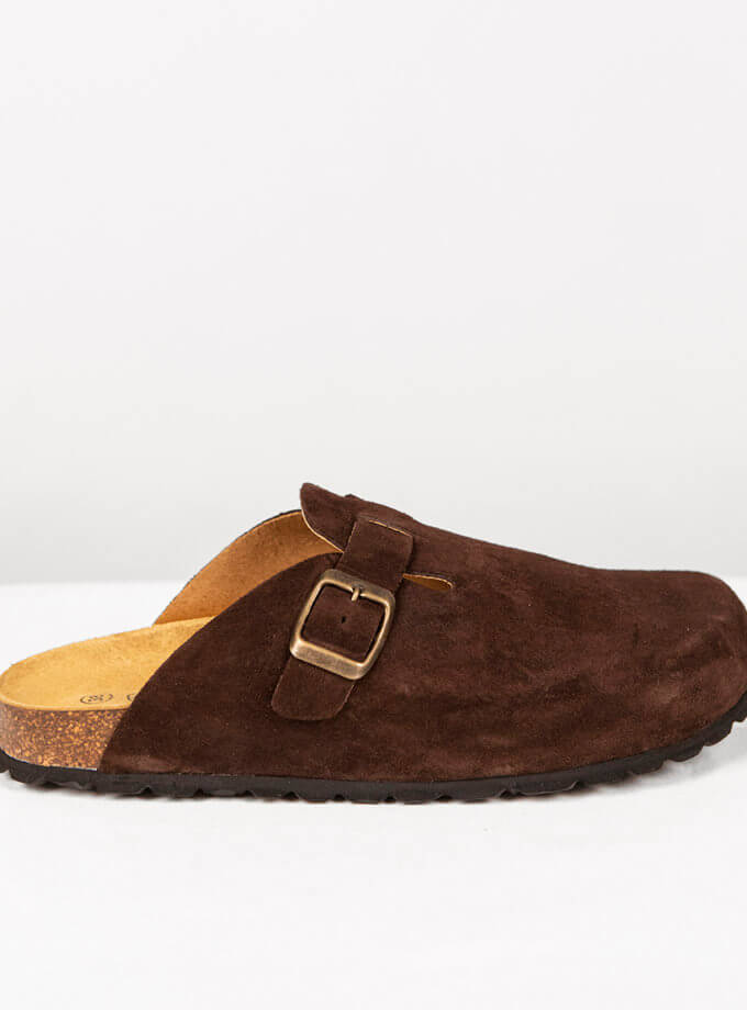 Сліппери Etape slippers suede marron ETAPE (ETP_slippers_suede_marron)