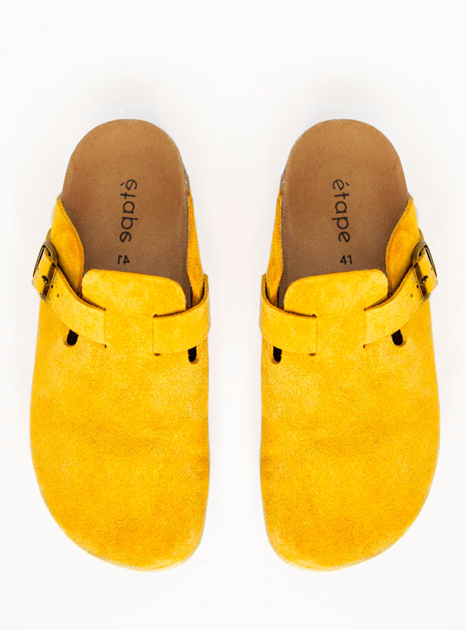 Сліппери Etape slippers suede ocre ETAPE (ETP_slippers_suede_ocre)