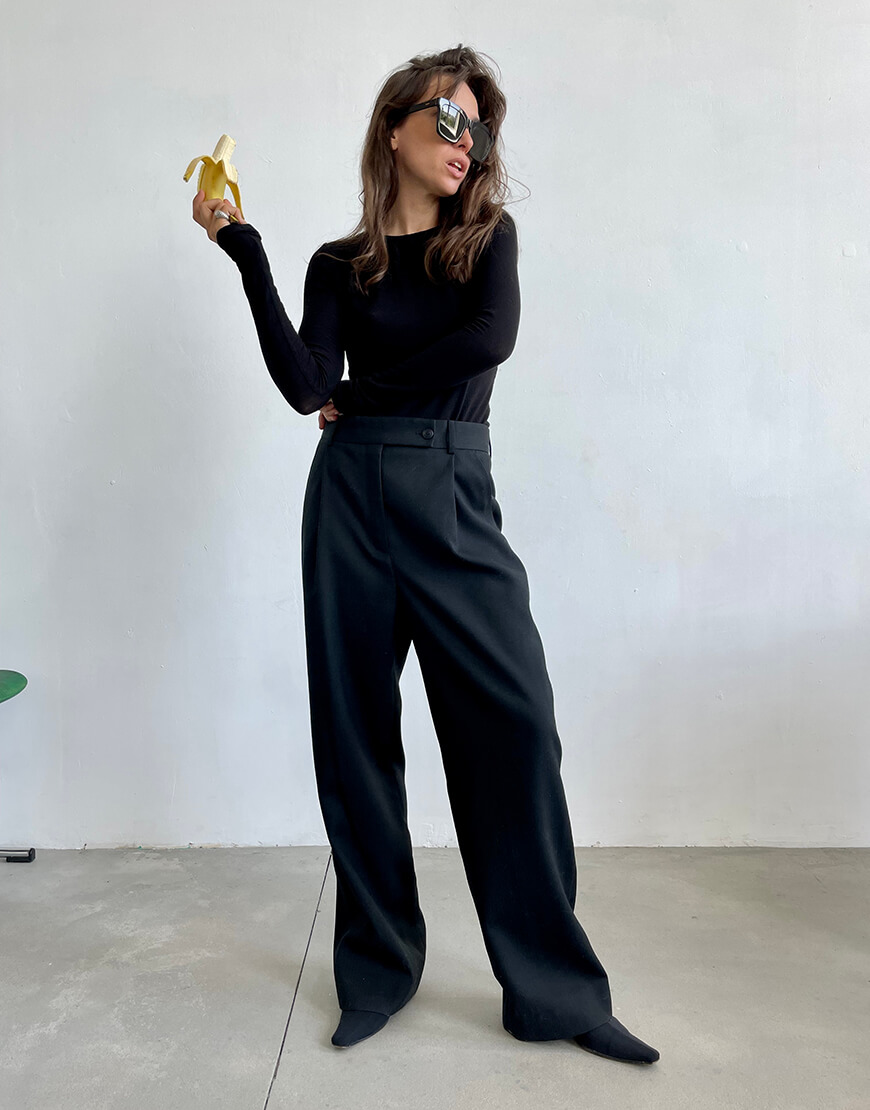 IMG_7466 Класичні брюки з низькою посадкою NOMA STUDIO (NOMA_392023) - фото 2