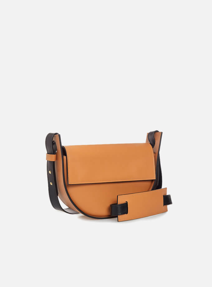 Шкіряна сумка-кросбаді Grie Arc bag GRIE (GR_CAB_BR_002)