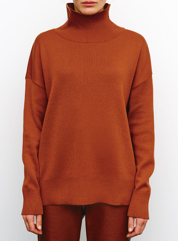 Светр Loro охра J.D.WOOL (JDW_J.D.2773)