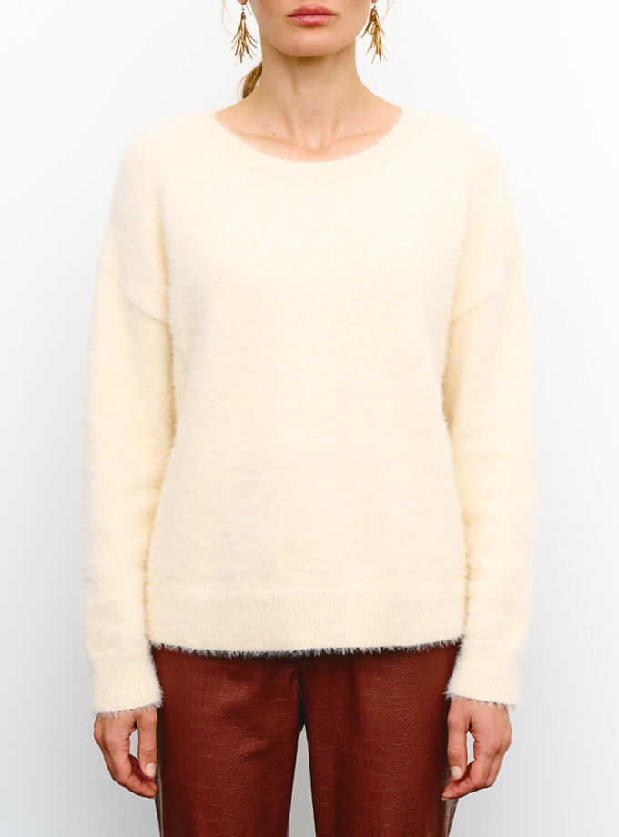 Светр Sierra кремовий J.D.WOOL (JDW_J.D.2772)