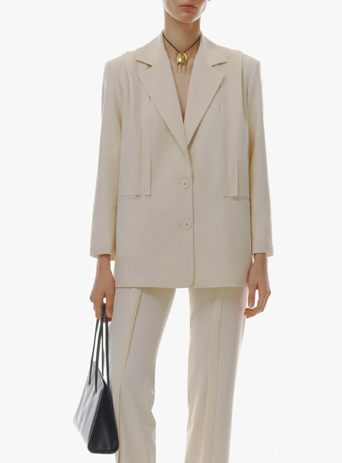 Жакет бежевий OUN (OUN_FW23-14-JACKET)