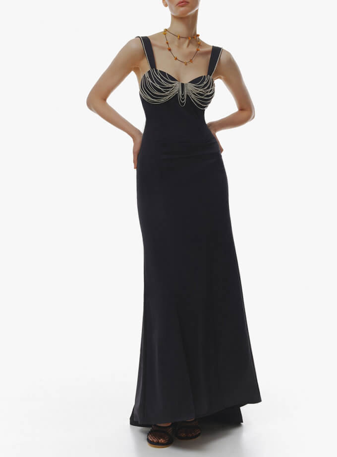 Сукня на бретелях OUN (OUN_FW23-10-DRESS)