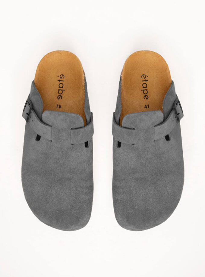 Сліппери Etape slippers suede gris ETAPE (ETP_slippers_suede_gris)