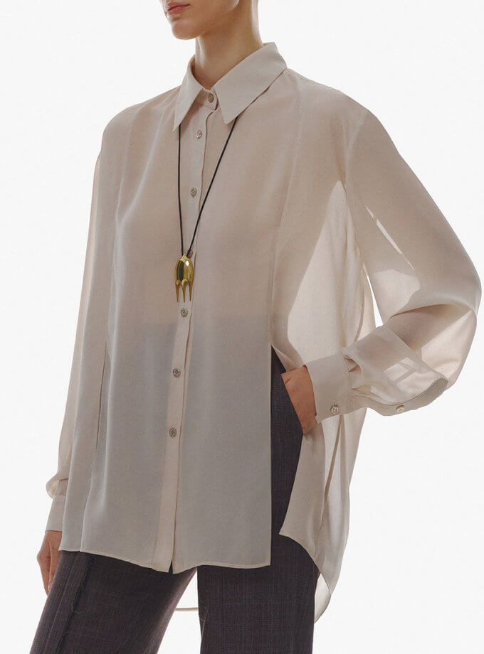 Прозора блуза OUN (OUN_FW23-18-BLOUSE)