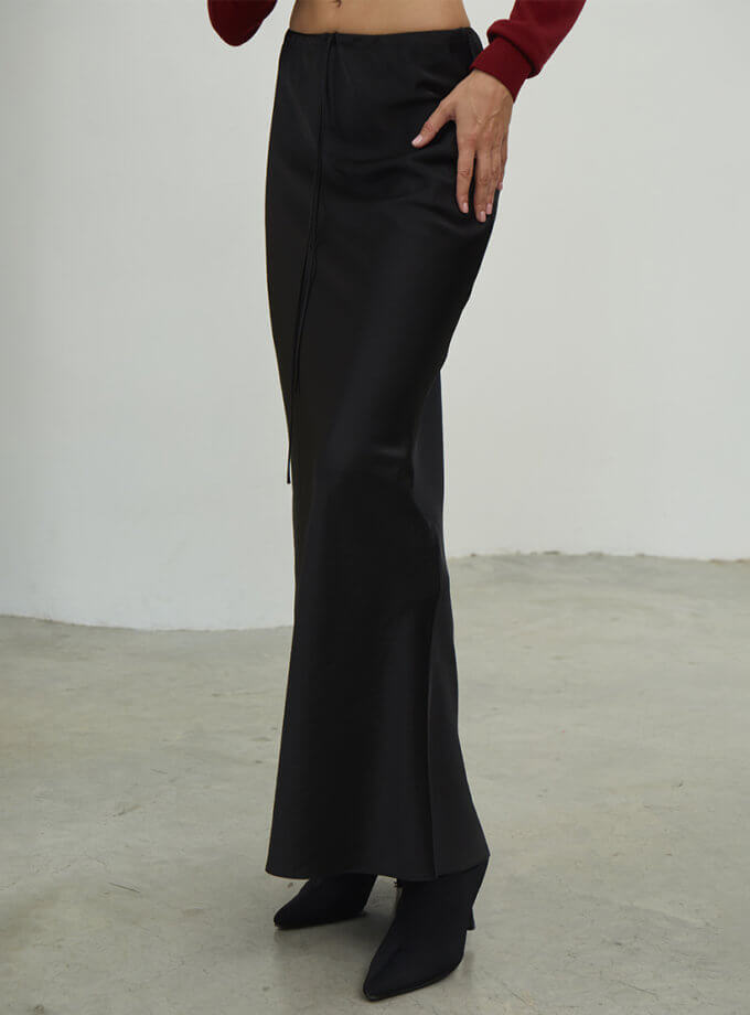 Спідниця максі чорна FIORE BIANCO (FRBC_FBSKRT_02_long)