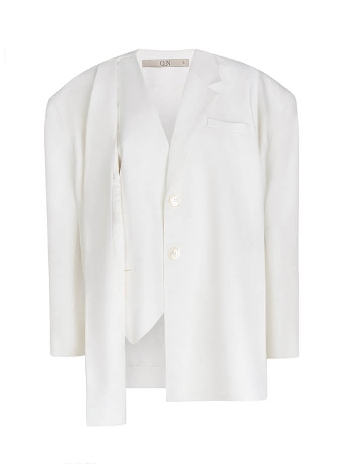 Жакет з імітацією жилетки OUN (OUN_S-SS23-08-JACKET)