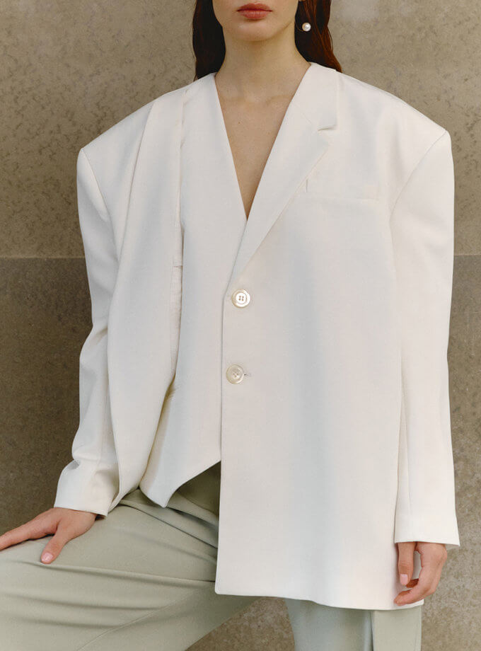 Жакет з імітацією жилетки OUN (OUN_S-SS23-08-JACKET)