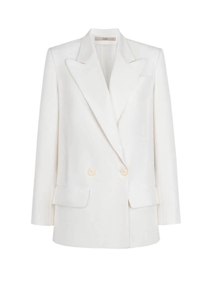 Класичний жакет білий OUN (OUN_S-SS23-01-JACKET)