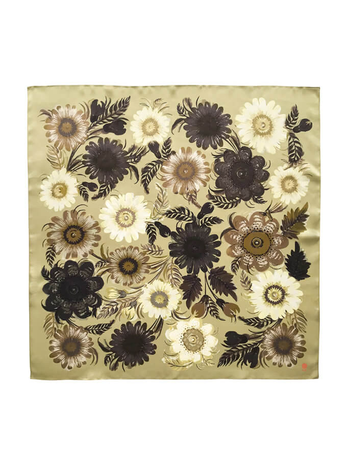 Шовкова хустка Camo OLIZ (OL_026)