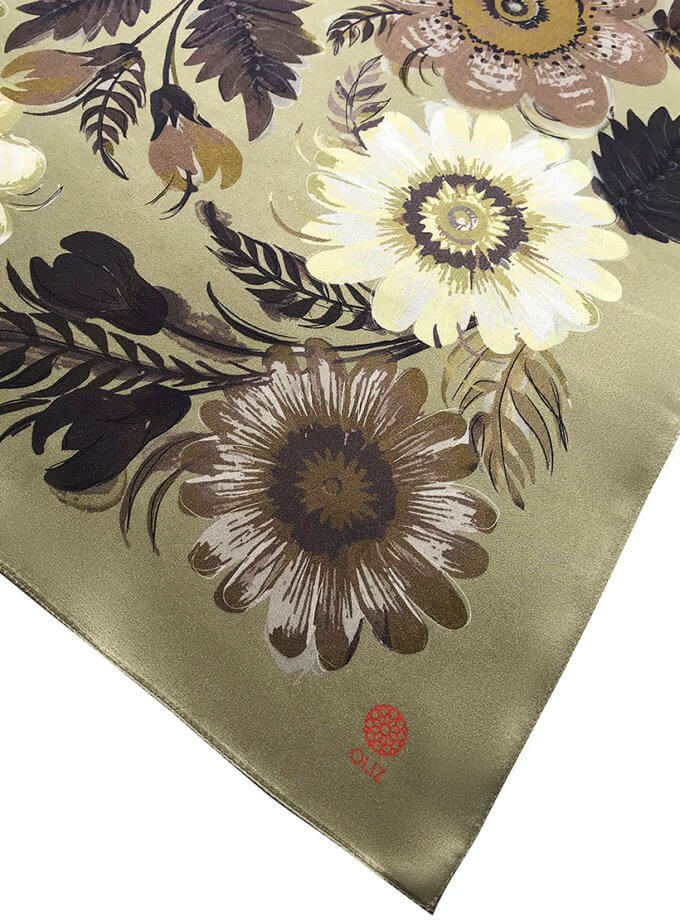 Шовкова хустка Camo OLIZ (OL_026)